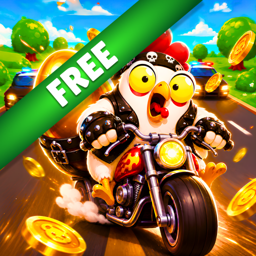 Fast Chick Run Game Icon